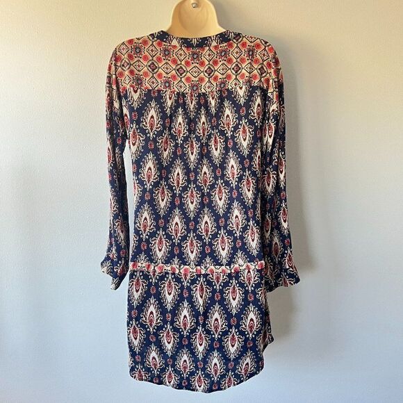 Dee Ell Drop Waist Pocket Boho Tunic Size M - Picture 4 of 7
